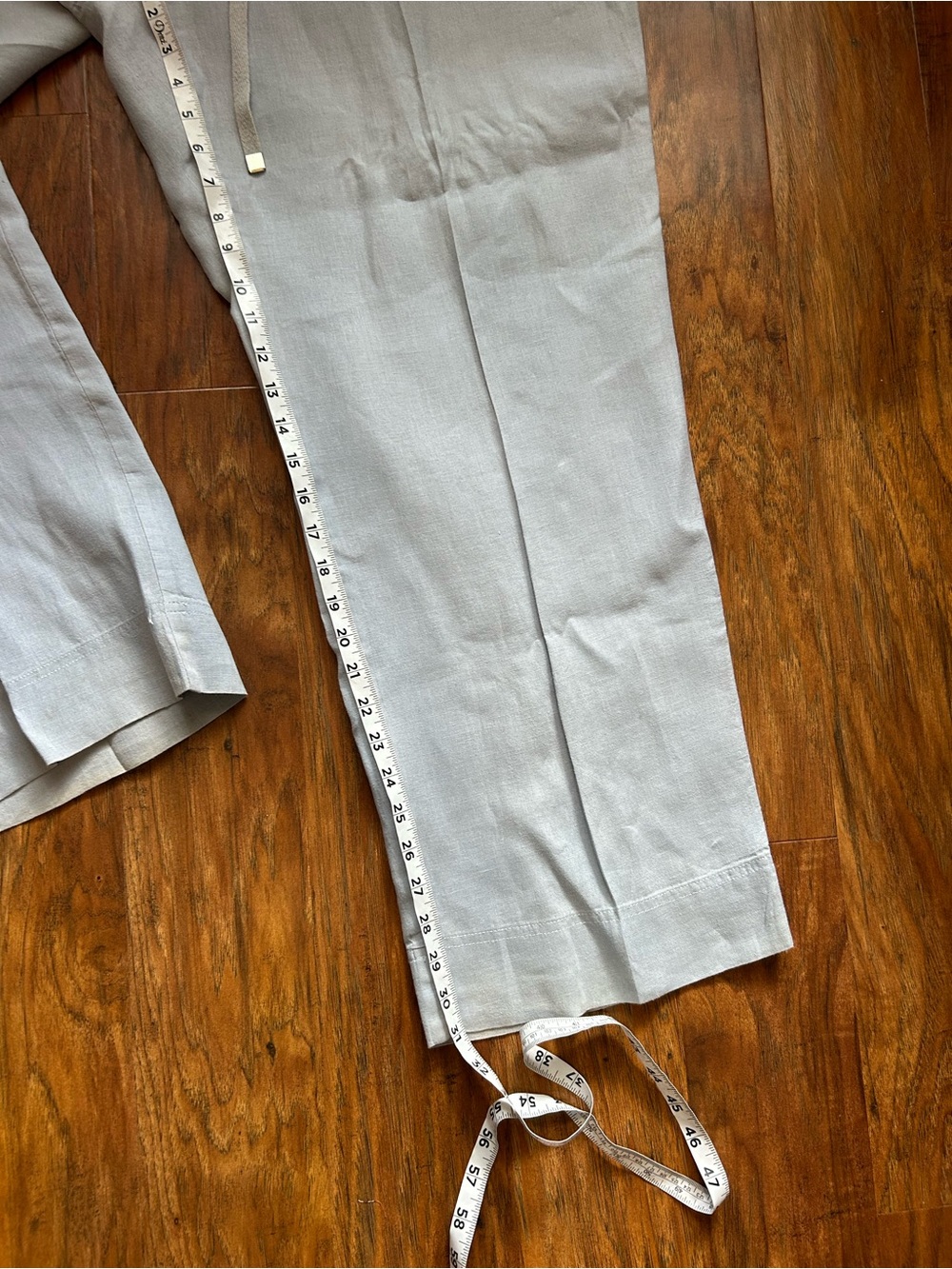 Women’s Linen Drawstring Pants Breathable Euro Summer Vacation Ralph Lauren - Picture 10 of 16
